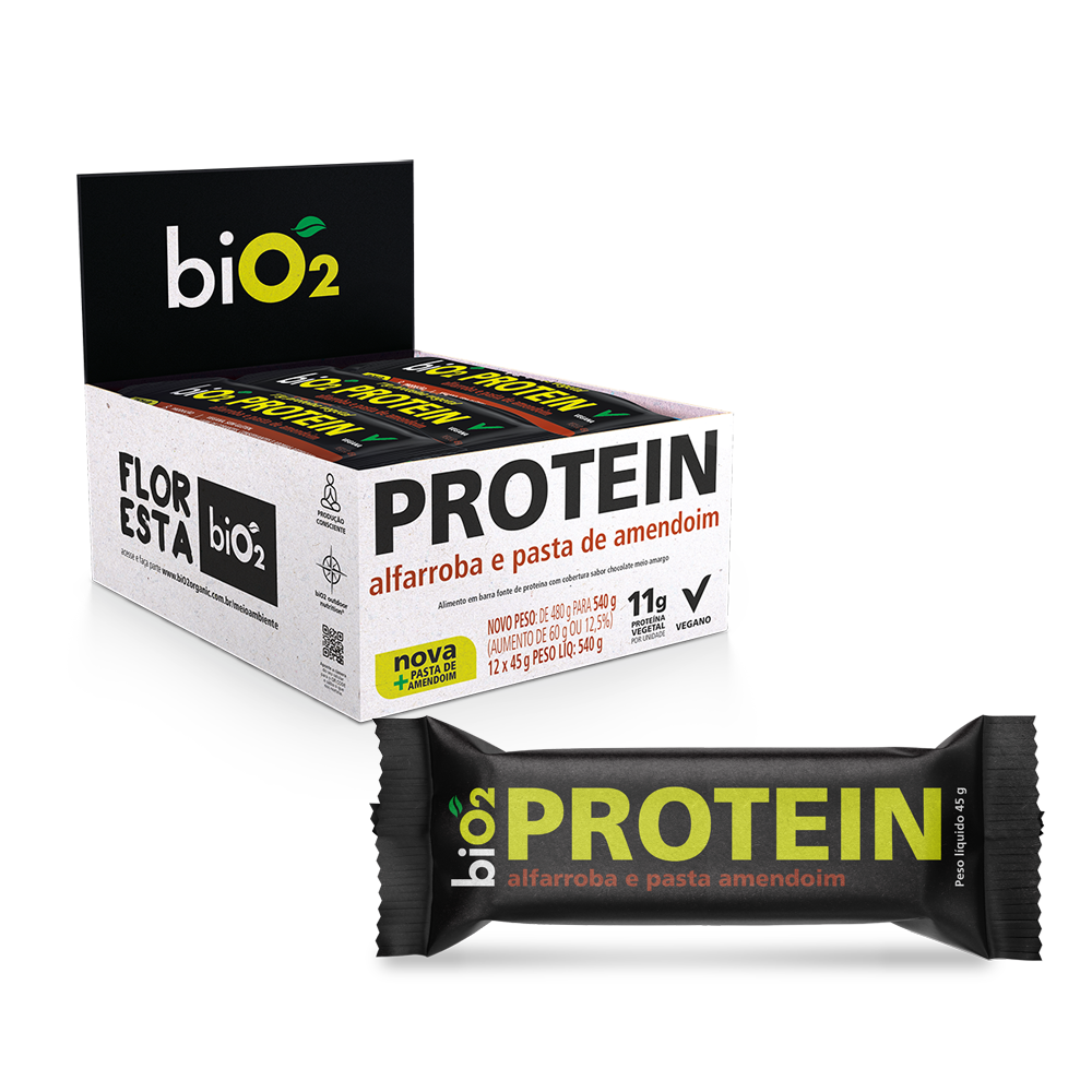 Bio2 Protein Bar Alfarroba 45g