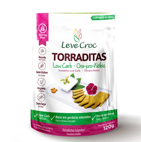 Torraditas Low Carb ORA-PRO-NOBIS (VEGANO) 120G