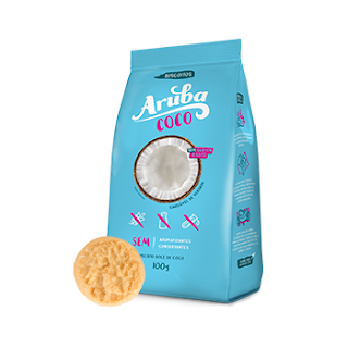 Biscoito Aruba S/GLUTEN Coco 100G