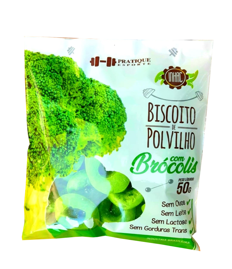 Biscoito de Polvilho Brocolis 50g